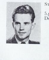 Stasjonsbetjent Arne Steen, f. 1927 i Darbu. Langrenn. Foto: Ranheim: Norske skiløpere