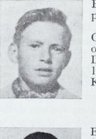 Skoleelev Birger Edquist, f. 1939 på Modum. Hopp. Foto: Ranheim: Norske skiløpere