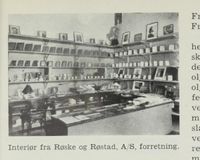 Interiør fra Røske og Røstad