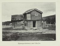 Barfrøstua på Bjønngarden, før flytting.