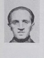 Sigmund Haldorsen, pakkeriarbeider fra Rjukan. Skihopper. Foto: Ranheim: Norske skiløpere