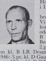 Ingebret Hovden, snekker fra Lårdal. Hopp og kombinert. Foto: Ranheim: Norske skiløpere