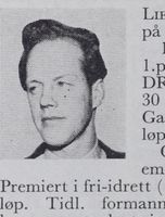 Knut Lier-Hansen, tekniker fra Rjukan. Tidligere formann og langrennsløper. Foto: Ranheim: Norske skiløpere