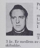 Johnny Persson, tekniker fra Jørpeland. Skihopper. Foto: Ranheim: Norske skiløpere