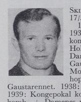 Torstein Skinnarland, damvokter fra Møsstrond. Kombinertløper. Foto: Ranheim: Norske skiløpere