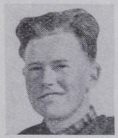 Einar Skinnarland fra Rauland, lanngrennsløper og slalåmkjører for Rjukan IL. Også kjent fra Tungtvannsaksjonen under andre verdenskrig. I 1946 fikk han 1. premie på langrenn i Snow Shoe Thompsons 100-års minnerenn i Nevada. Foto: Ranheim: Norske skiløpere