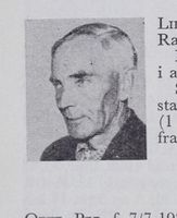 Bonde Aanond Lid, født 1896 i Rauland. Hopp for Idrottslaget Dyre Vaa, Vinje kommune.