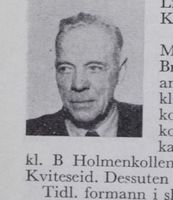 Gardbruker Ingvald Lie, f. 1894 i Kviteseid. Hopp og kombinert. Foto: Ranheim: Norske skiløpere