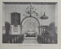 Interiøret, fra Brunlanes av Lorens Berg (Kristiania, 1911).