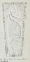 Gravminne over Sicelia, som ga mye gods til klosteret. Fra Akers historie, utgitt 1918.