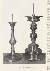 Lysestaker. Fra Nøtterø, utgitt 1922.