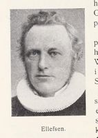 Emil Ellefsen (1834–1894), sokneprest 1878–1894.