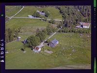 Rindebakken på flyfoto i 1967. Foto: K. Haugen, "Widerøe Flyveselskaps flyfoto fra Fyresdal kommune : Rindebakken." Nasjonalbiblioteket