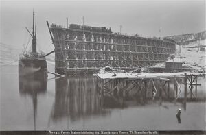 No. 145. Første Malmudskibning fra Narvik, 1903 - no-nb digifoto 20130214 00021 bldsa FA1200.jpg