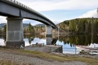 Bua brygge og Lundefaret bru. Foto: Roy Olsen (2021).