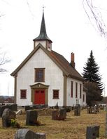Gravkapellet sett fra syd. Foto: Siri Johannessen (2010).