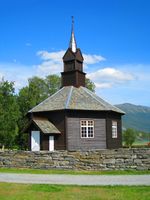Nordberg kyrkje, bygd 1861-1864.