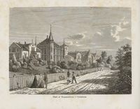 Motiv fra Homansbyen, fra Nordiska taflor (1865).