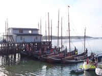 Nordlandsbåtar klare for Vestfjordseilasen 2004. Foto: Thor Rune (2004).