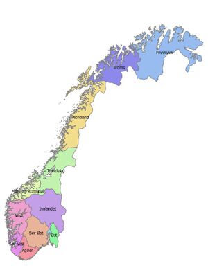 Norges nye politidistrikter fra 2016.jpg