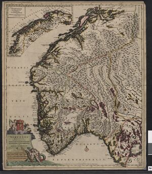 Norvegia regnum divisum in suos dioeceses Nidrosiensem… - no-nb krt 00703.jpg