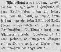 21. Notis 2 om alkohol i Unions-Banneret 1.11.1885.jpg