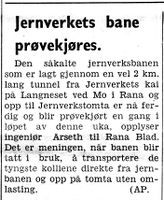 181. Notis om Norsk Jernverks jernbane i Namdal Arbeiderblad 28.10.1950.jpg