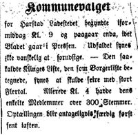 346. Notis om kommunevalget i Harstad Tidende 7.12.1903.JPG