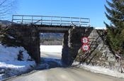 Undergang på Rollagsvegen, nær Rollag stavkirke. Foto: Stig Rune Pedersen
