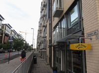 Nydalen allé, hvor moderne bygninger har erstatta industrien. Foto: Stig Rune Pedersen (2013)