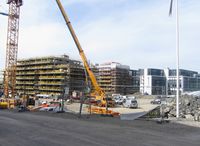 Boligutbygging i Nydalen våren 2014 (ved Fernanda Nissens gate). Foto: Stig Rune Pedersen (2014)