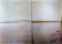 Nytt tilfluktsrom 1939 ble plassert rett under oppkjøringen mot Kjeller gård. Tegninger 1939 av Dr. Ing. Aas-Jakobsen. Foto HAG/Riksantikvaren.