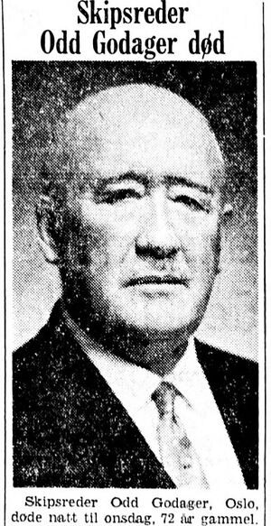 Odd Godager nekrolog Aftenposten 1968.JPG