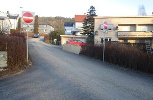 Olaf Bergers vei Drammen 2015.JPG