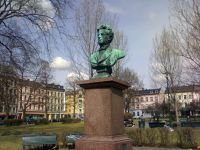 Olaf Ryes plass, bydel Grünerløkka i Oslo, fikk navn etter generalmajor Rye i 1864. Foto: As-arne