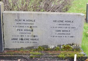 Olav Hohle familiegrav Oslo.jpg