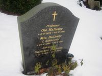 Teologiprofessor Ole Halløesby (1879-1961) er gravlagt på Vestre Aker kirkegård. Foto: Stig Rune Pedersen