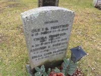 Ole Jakob Kielland Presteruds gravminne på Nordstrand kirkegård. Foto: Stig Rune Pedersen