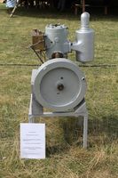 Båtmotorer, totakts dieselmotor lagd av Ole Tjomsland fra Søgne. Foto: Chris Nyborg (2014).