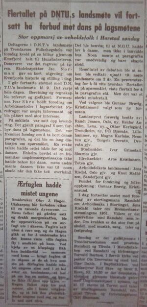 Om DNTU og fest i Folkeviljen 6.7. 1951.jpg