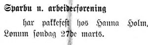 Om møte i Sparbu n. arbeiderforening i Mjølner 15.3.1898.jpg