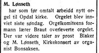 35. Om nytt orgen i Oppdal kirke i Nord-Trøndelag og Nordenfjeldsk Tidende 18. 12. 1934.jpg