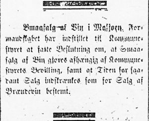 Om vinsalg i Mosjøen i Tromsø Amtstidende 06.01. 1894.jpg