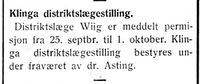 21. Omtale av distriktslegestillingen i Klinga i Nord-Trøndelag og Nordenfjeldsk Tidende 25.09.34.jpg