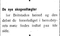 18. Omtale av herredsstyret i Beitstad i Indhereds-Posten 9.11.1917.jpg