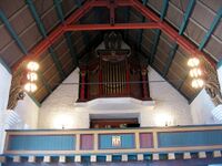 Orgelgalleriet før 2016.