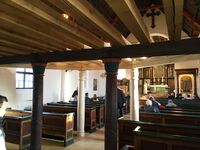 Fil:Orgelgalleriet halvferdig 2017.