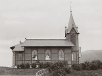 Orkanger kirke, bygget i 1892, arkitekt Christian Thams. Foto: C. Christensen Thomhav/Riksantikvaren