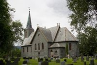 Orkdal kirke på Fannrem, bygget i 1893. Foto: Morten Dreier (2008).