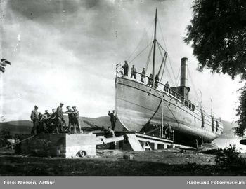 Oscar II på Nordbytangen i Jevnaker 7295.jpg